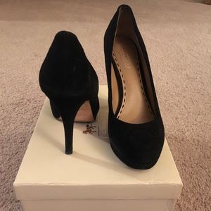 Coach Brigett suede pumps (6.5)